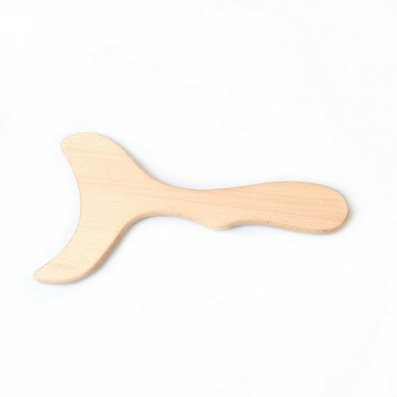 Wood Therapy Massage Tool Wooden Lymphatic Drainage Massager One-Handed Body Sculpting Tools for Maderotherapy,Anti-Cellulite,Gua Sha,Muscle Release11.78inches