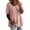 13# Pink, variant on Womens Short Sleeve Peplum Babydoll Tops Summer Flowy Pleated Cotton T-Shirts Casual Loose Fit Cute Blouse Gray 2XL