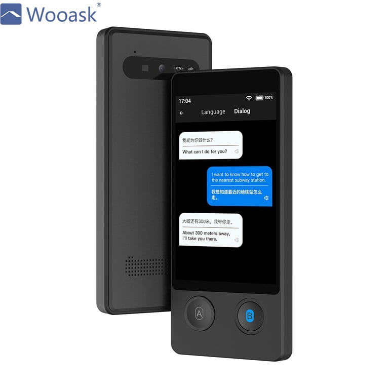 Wooask W12 Smart Translator Real-time Language Translation Device