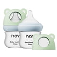 thumbnail image 1 of Biberón de Vidrio Natural yanyoyo para Bebé 90 ml Anti-Cólicos Pack de 2, 1 of 6