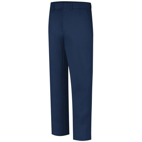 Bulwark PEW2NV-34-24 Mens Midweight Excel FR Work Pant, Navy - Size 34 - 24 in. Inseam