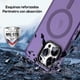 thumbnail image 3 of Funda TEKKU Matte Color para iPhone 15 PRO Trans Violeta compatible con MagSafe, 3 of 5