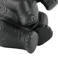 thumbnail image 6 of Linon Ernie Elephant Glass Top Accent Table in Dark Gray Resin, 6 of 7
