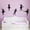 Black, variant on VWAQ Dancing Ballerina Wall Decals - Girls Room Wall Art - Variety Pack - 5 PCS (Blue)