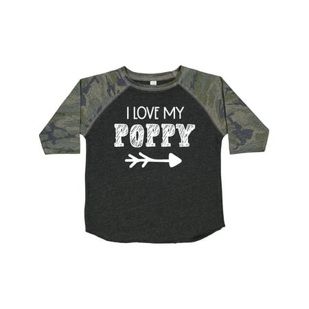 

Inktastic I Love My Poppy Arrow Gift Toddler Boy or Toddler Girl T-Shirt