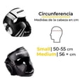 thumbnail image 2 of Protector careta para boxeo MMA karate Chica Color Blanco, 2 of 5
