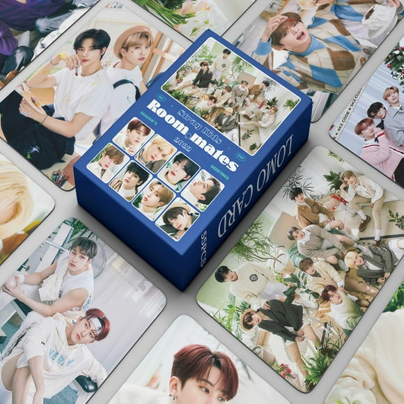 55pcs/Kpop street kids lomo card new album it's not easy phoenix hyunjin Bang Chan photo card fan gift street kids card