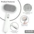 Aumuca Cat Brush for Shedding, Cat Brushes for Indoor Cats, Cat Brush