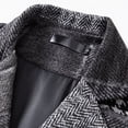 thumbnail image 6 of uikmnh Vests for Men Classic Lapel Retro Patchwork Houndstooth Vest for Men's Stylish Outerwear Wardrobe Size:L, 6 of 8