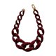 thumbnail image 1 of Collar de cadena elegante de vino rojo Vevor accesorio para hombres, 1 of 5