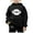 A4Black, variant on shqvo Kid's Tracksuit Game Day Fans Hoodie and Sweatpants Football Rugby Print Sweatsuits 2 Piece Fashion Clothing Sets for Kids