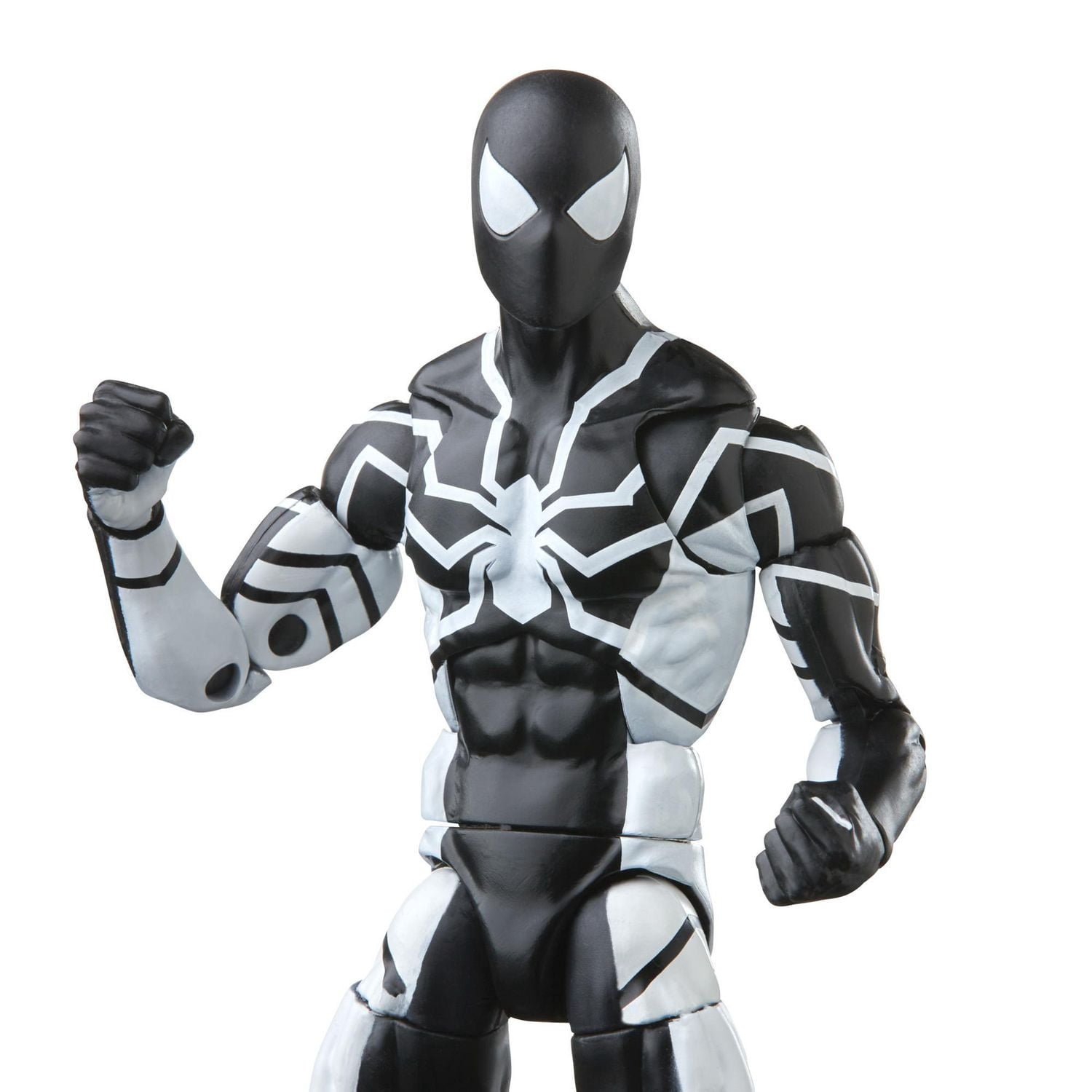 Marvel Legends Series Spider-Man 6-inch Future Foundation Spider-Man (Stealth Suit) Action Figure Toy, Includes 4 Accessories