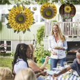 thumbnail image 2 of Injueey Guirnalda de girasol de abeja, adornos de colgantes artificiales, de día de abeja para puerta delantera, decoración Kits de decoración para fiestas No.6, 2 of 6