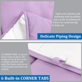 thumbnail image 6 of Unique Bargains Quilt Lightweight Down Comforter Light Purple/White Twin, 6 of 8