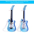 thumbnail image 3 of Guitarra Para Niños, Guitarra Para Niños Educativas Con Sonido, Luces De Ritmo Interactiva Diversión Instrumentos Jugables Musicales Simulados Juguete De Guitarra, 3 of 7