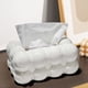 thumbnail image 4 of Cubierta de caja de pañuelos cerámicos | Material PET duradero con almohadilla antideslizante | Encaja en cajas estándar de pañuelos faciales | Opciones blancas y de color | Soporte compacto de 7,9, 4 of 6
