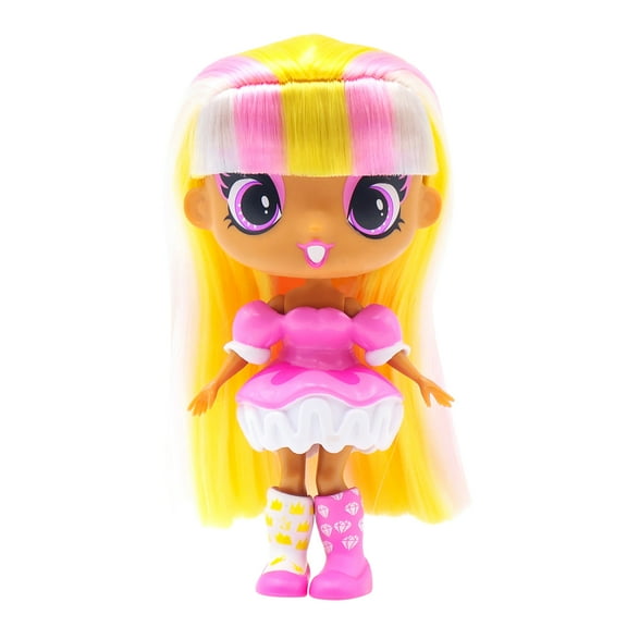Decora Girlz 5" Tall Collectible Dolls, Regina, over 44-Suprises Inside, Children Ages 4 and up