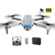 thumbnail image 1 of 4K HD cámara plegable Quadcopter modo sin cabeza 2.4GHz 4CH plegable RC Drone juguetes Tmvgtek libre de BPA, 1 of 9