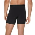 thumbnail image 5 of SuperSoft Underwear Boxer Briefs, 3-Pack, Total Support Pouch, Black, 3-Pack, 5 of 10