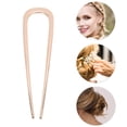 thumbnail image 3 of Unique Bargains 1 Pc Hair Pin U-shaped Hair Hairpin for Women Rose Gold Tone, 3 of 5