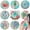 BD018, variant on DIY Diamond Dot Mandala Coaster Making Supplies, Colorful Rhinestone Inlaid Round Coaster Set with Holder, Adult Handicraft Art Kit for Home Table Decor & Relaxation Craft Project