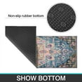 thumbnail image 7 of Bohemian Blue National Design Carpet Kitchen Rugs and Mats Sets Of 2,Kitchen Decoration Rugs,Rubber Backing Non-Slip Floor Mat for Sink Washable Waterproof Laundry Room Runner Rugs, 7 of 7