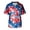 Deep Red(American Flag Stars), variant on 4th of July Mens Scrubs Tops Big and Tall V Neck Short Sleeve Casual America 250 Flag Uniforms American Flag Stars Striped Scrub Tops Medical Stretch Nursing Tops With Pockets Wine 5XL