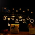 thumbnail image 5 of Enqiretly 3pcs Christmas Sucker Light Prop Exquisite Scene Layout Festival Pendant Xmas Suction Cup Lamp Props Lighting Decoration, 5 of 5