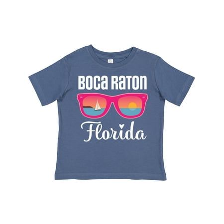 

Inktastic Boca Raton Florida Vacation Gift Toddler Toddler Girl T-Shirt