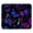 Multicolor 3, variant on PhooArto Comfortable Mouse Pad Blue Butterflies Sloth Galaxy Desktop Mousepad , 21 x 25 cm Mouse Mat, Non-Slip Rubber Base, Improves Speed and Precision