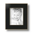 thumbnail image 2 of ArtToFrames 4x5 inch Raw Edge Black Picture Frame, Black MDF Poster Frame (4460), 2 of 8