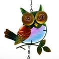 thumbnail image 6 of Mlkoz Fall Decorations for Home, Owl Iron Glass Painted Ornaments Wind Chime Garden Courtyard Crafts Pendant, Birthday Gifts, 6 of 7
