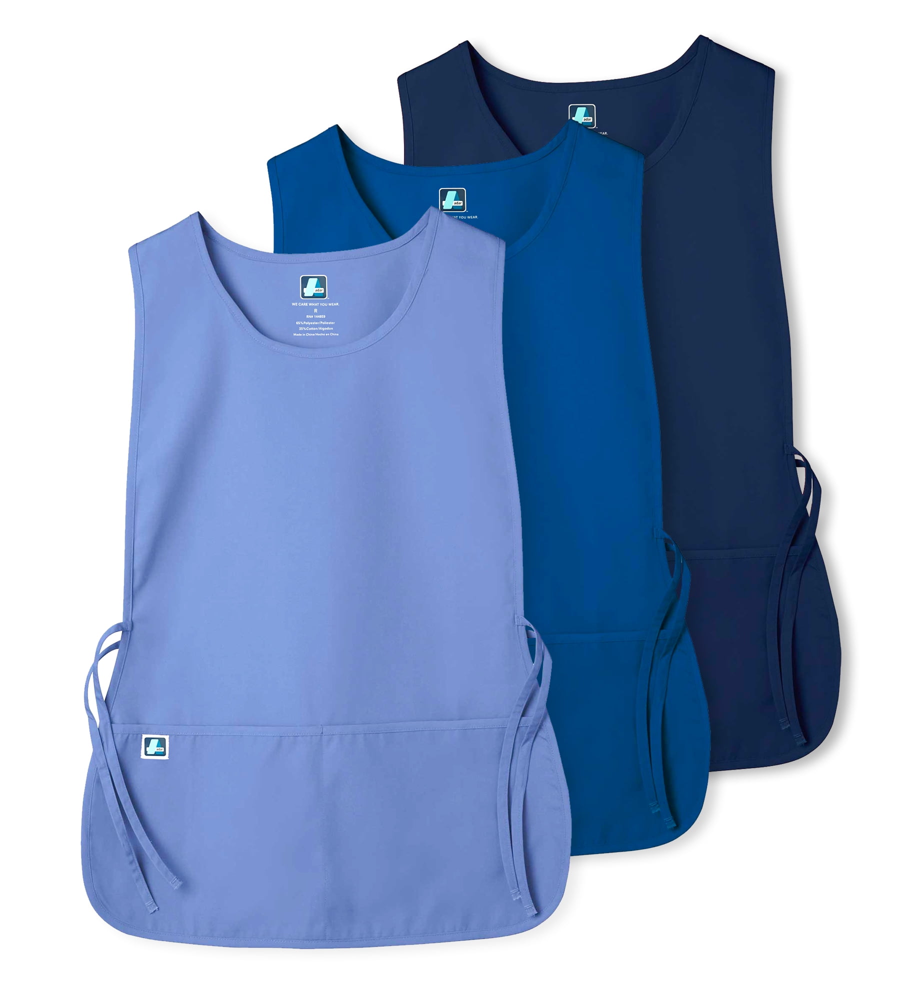 Adar Universal Cobbler Apron Multi Color 3 Pack - Unisex Cobbler Apron ...