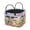 Cow Pig Floral Pattern, variant on POLERO Patchwork Floral Decoration Collapsible Quilted Storage Basket for Clothes, Polyester Foldable Storage Hamper for Nursery Picnic