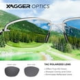 thumbnail image 6 of Xagger Polarized Rimless Driving Sunglasses for Men Metal Frame Anti-Glare UV400 Protection Sun Glasses, 6 of 6