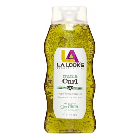 LA Looks Styling Gel, Nutra Curl Level 8, 20 Oz - Walmart.com