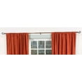 thumbnail image 2 of Rust Rod Pocket  Velvet Curtain / Drape / Panel   - 43W x 96L - Piece, 2 of 2