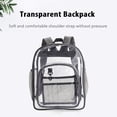 thumbnail image 3 of Bsvklp Mochila Portátil Impermeable De Pvc Mochila Grande Transparente Pura (Gris M) Bsvklp Para estrenar, 3 of 6