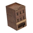 thumbnail image 4 of Arquitectura de madera 1/72 Rompecabezas 3D de madera Modelo de casa de madera Edificios Kits de bricolaje Estilo D, 4 of 8