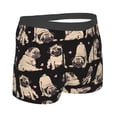 thumbnail image 3 of Balery French Bulldog Men's Boxer Briefs, Soft and Breathable Cotton Underwear with nylon Waistband-Small, 3 of 9