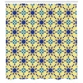 thumbnail image 3 of Ambesonne Antique Shower Curtain, Moroccan Motif Folk, 69"Wx84"L, Violet Blue Yellow, 3 of 3