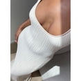 thumbnail image 4 of Gureui Women Knit Tank Dress Casual Summer Sleeveless U-Neck Party Long Dress for Cocktail Beach Club Streetwear, 4 of 8