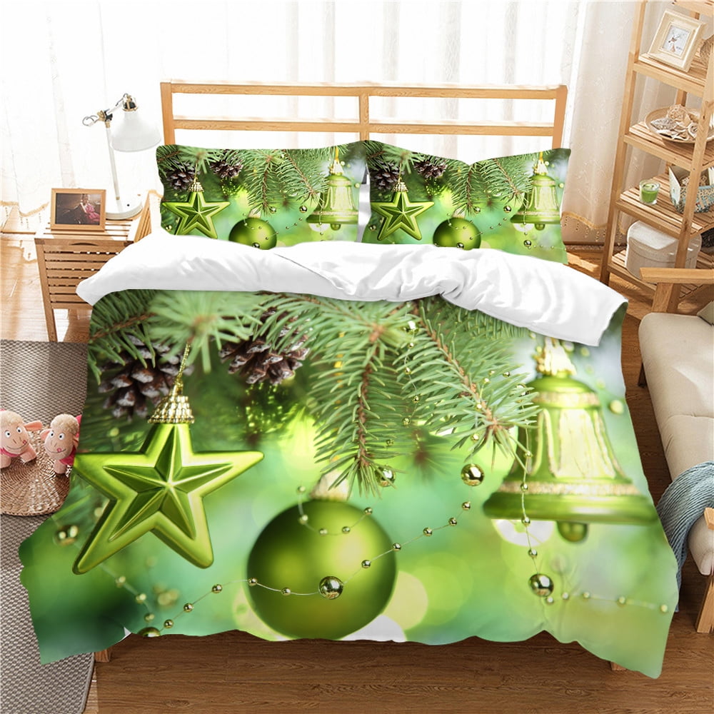 Newly Duvet Covers Merry Christmas Bedding Set Microfiber Home Bed Comforter Covers Bedspread