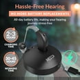 thumbnail image 5 of MEDca Rechargeable Hearing Aid for Seniors, Personal Sound Amplifier, Black - Single Ear, 5 of 10
