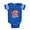 Royal Blue, variant on CafePress - My Cat Is My Valentine - Cute Infant Baby Football Bodysuit