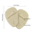 thumbnail image 3 of Tkrady Metatarsal Pads Women | Heel Inserts for Women | Ball of Foot Cushions (4 Pairs Foot Pads) All Day Pain Relief and Comfort One Size Fits Shoe Inserts for Women, 3 of 4