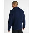 thumbnail image 4 of Free Assembly Men's Shawl Collar Cardigan Sweater, Sizes XS-3XL, 4 of 6