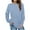 Blue, variant on Summer Tops Saving! VERUGU Sweatshirts for Women Crewneck Casual Long Sleeve Shirts Tunic Tops