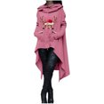 thumbnail image 1 of Sudaderas Con Gráficos Navideños Para Mujer Tallas Grandes Casual Manga Larga Estampado Suelto Mediano Y Largo Tops Blusa Con Capucha Odeerbi ODB199070, 1 of 8