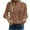 #0297-Khaki, variant on Uootdi Cardigan Sweaters for Women Women's Long Sleeve Knit Sweater Open Front Cardigan Button Loose Gift Outerwear